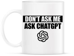 printfashion Ask ChatGPT - Bögre - Fehér (14583903)