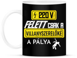 printfashion 220V Felett | Fehér - Bögre - Fekete (6094949)