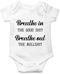 printfashion Breathe in the good shit - Baba Body - Fehér (6873300)