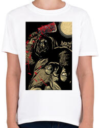 printfashion Beast Design Killer - Gyerek póló - Fehér (817075)