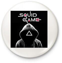 printfashion Squid Game - Kitűző, hűtőmágnes - Fehér (8010634)