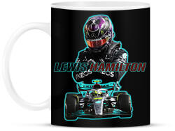 printfashion Lewis Hamilton - Bögre - Fekete (10903879)