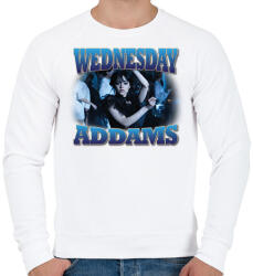 printfashion Az Addams tánc - Férfi pulóver - Fehér (11611051)