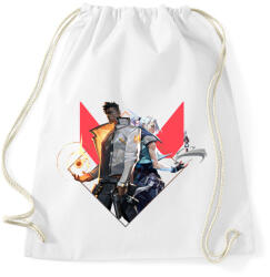 printfashion Valorant - Sportzsák, Tornazsák - Fehér (2591640)