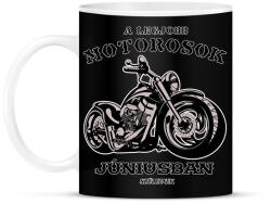 printfashion a legjobb motorosok - Bögre - Fekete (6026851)