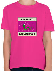 printfashion NAGY SZÍV ROSSZ HOZZÁ ÁLLÁS - Gyerek póló - Helikónia (1587820)