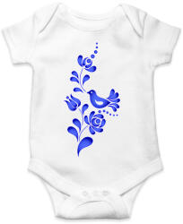 printfashion Magyaros minta4 - Baba Body - Fehér (7901478)
