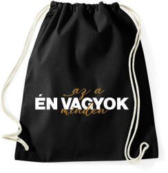 printfashion Én vagyok az a minden - páros minta - Sportzsák, Tornazsák - Fekete (16813267)