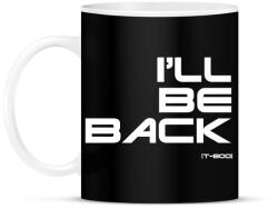 printfashion Meg visszaterek - T-800 - Bögre - Fekete (7578085)