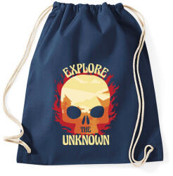 printfashion Explore - fedezd fel az ismeretlent - Sportzsák, Tornazsák - Sötétkék (5646187)