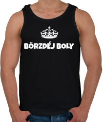 printfashion BIRTHDAY BOY - Férfi atléta - Fekete (10026681)