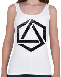 printfashion Hexagonal 3 - Női atléta - Fehér (345348)