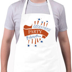 printfashion Legénybúcsú folyamatban - Kötény - Fehér (5178417)