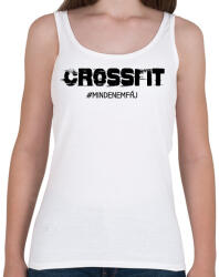 printfashion Crossfit - #mindenemfáj - Női atléta - Fehér (11722700)