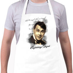 printfashion Kosztolányi Dezső - Kötény - Fehér (4910722)