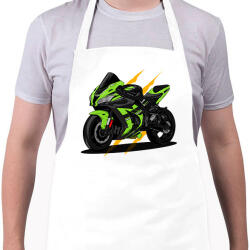 printfashion sport motor - Kötény - Fehér (13869519)