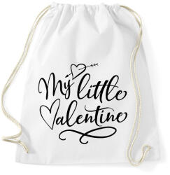 printfashion My Little Valentine - Sportzsák, Tornazsák - Fehér (2200922)