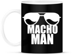 printfashion Macho Man 2 - Bögre - Fekete (2307548)