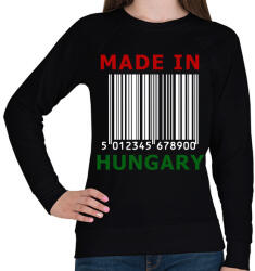 printfashion MADE IN HUNGARY - Női pulóver - Fekete (4571526)