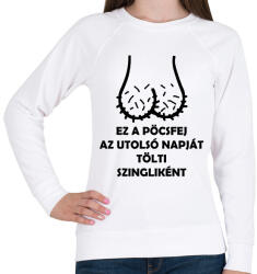 printfashion Utolsó napok - Női pulóver - Fehér (2617383)