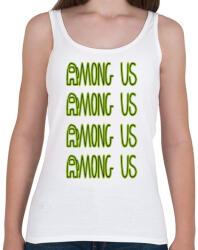 printfashion Among us felirat - Női atléta - Fehér (4120277)