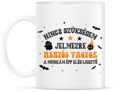 printfashion ijesztő a munkám - Bögre - Fehér (9126008)