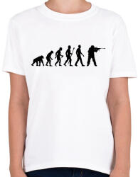 printfashion Sniper Evolution - Gyerek póló - Fehér (874713)