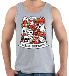 printfashion Tökfej csapat - Férfi atléta - Sport szürke (44784)