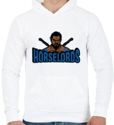 printfashion KhalDrogo squad - Férfi kapucnis pulóver - Fehér (2393516)