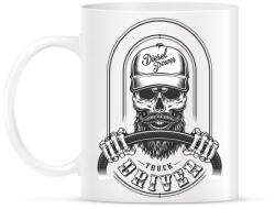 printfashion Truck driver - Fekete - Bögre - Fehér (6549931)