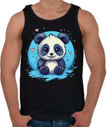 printfashion panda - Férfi atléta - Fekete (16597499)