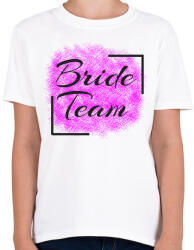 printfashion bride team - Gyerek póló - Fehér (5205484)