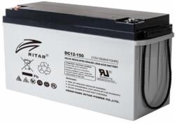 Ritar Оловна AGM Deep cycle батерия RITAR (DC12-150), 12V, 150Ah, 483 / 170 /241 mm F12/M8 RITAR, За соларни системи (RITAR-DC12-150) - hits
