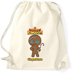 printfashion Cookie Run Kingdom - GingerBrave - Sportzsák, Tornazsák - Natúr (5697146)