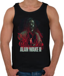printfashion Alan Wake 2 - Férfi atléta - Fekete (15794116)