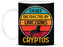 printfashion BITCOIN 4 EVER 78 - Bögre - Fekete (6207281)