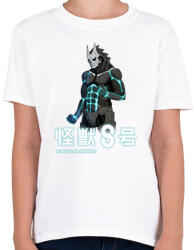 printfashion Kaiju No. 8 - Hibino Kafka - Gyerek póló - Fehér (15802310)