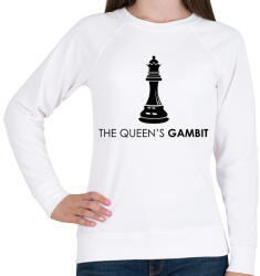 printfashion The Queen’s Gambit sorozat - Női pulóver - Fehér (4819251)