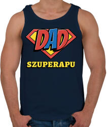 printfashion SZUPERAPU - Férfi atléta - Sötétkék (11499063)