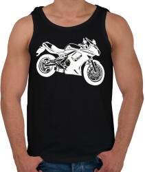 printfashion borifehér - Férfi atléta - Fekete (2892796)