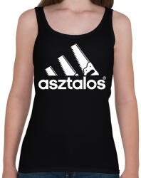 printfashion Asztalos - Női atléta - Fekete (1109481)