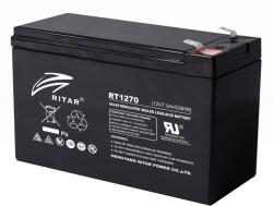 Ritar Оловна Батерия RITAR, (RT1270) AGM, 12V, 7Ah, 151/ 65/ 94 mm, Терминал1 (RITAR-RT1270-1) - hits