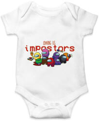 printfashion Among us impostors - Baba Body - Fehér (4364139)