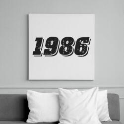printfashion 1986 - Vászonkép - Fehér (6640299)