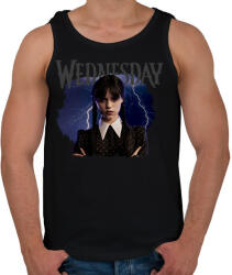 printfashion Wednesday - csak fekete - Férfi atléta - Fekete (14148066)