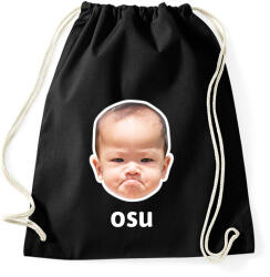 printfashion OSU - Sportzsák, Tornazsák - Fekete (10967451)