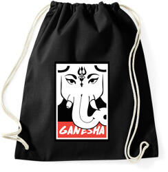 printfashion Ganesha - Sportzsák, Tornazsák - Fekete (7635675)