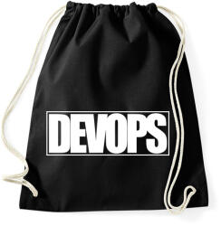 printfashion DevOps - Sportzsák, Tornazsák - Fekete (3919619)