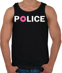 printfashion Rendőr - Férfi atléta - Fekete (1846412)