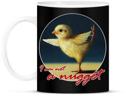 printfashion I am not nugget - Bögre - Fekete (8152527)